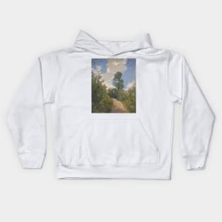 Back Road by Julian Alden Weir Kids Hoodie